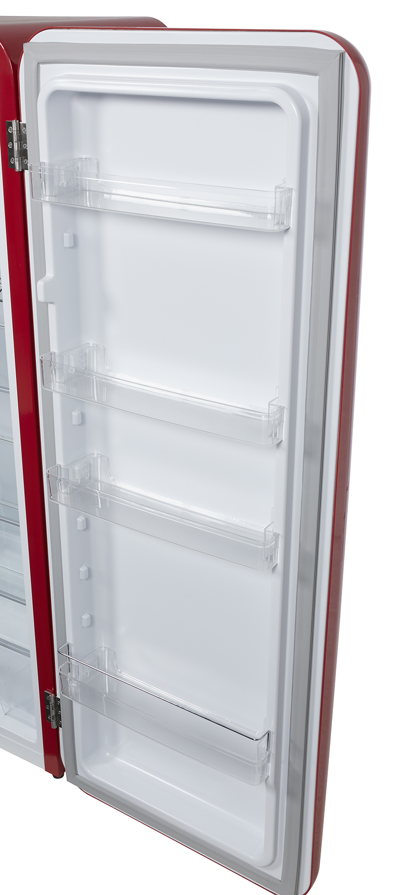 Gastro-Cool - Retro Cooler Havanna in red - VIRC330 - door