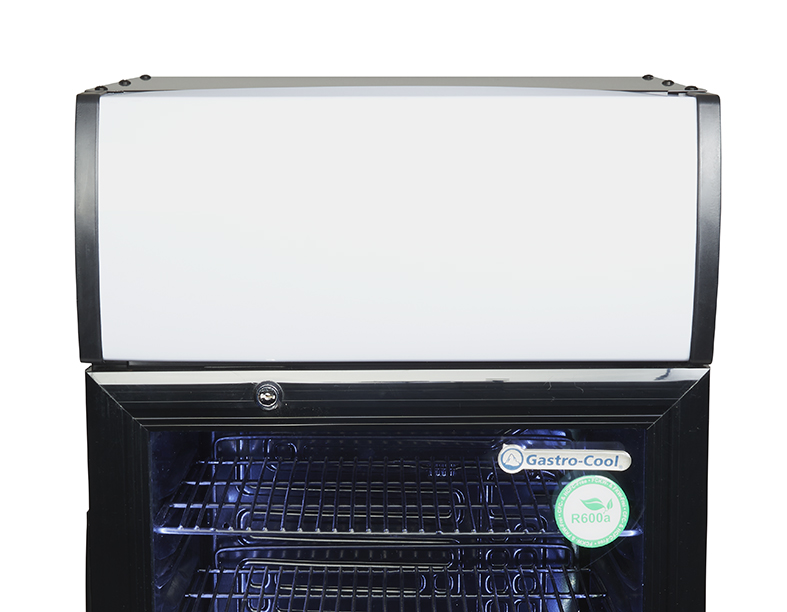 Gastro-Cool - Display Cooler - counter - black - LED - GCDC50 - display