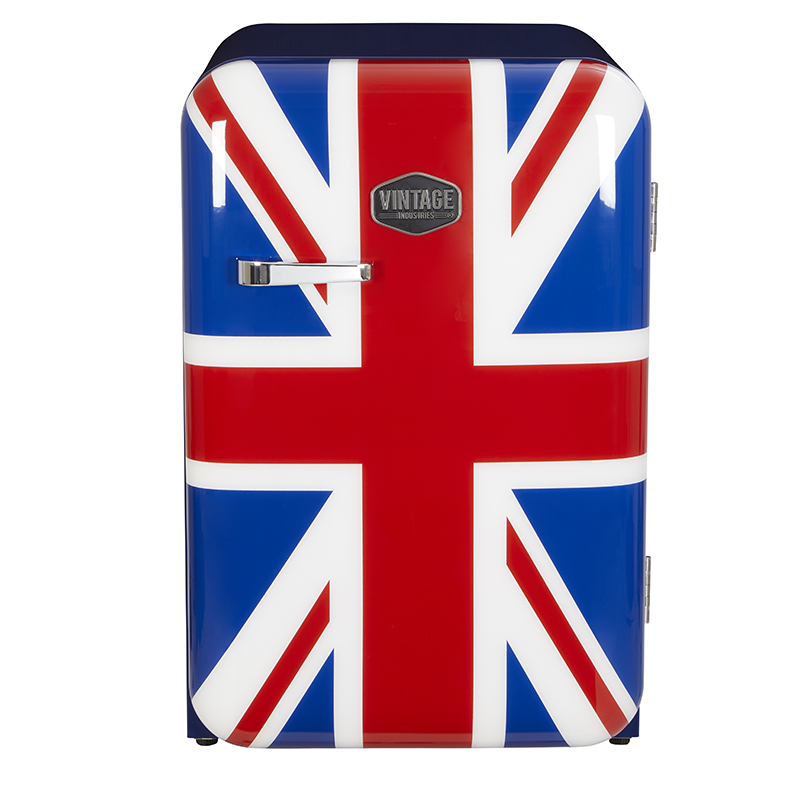 Gastro-Cool - Retro Cooler Kingston Union Jack - VIRC160 - frontal view