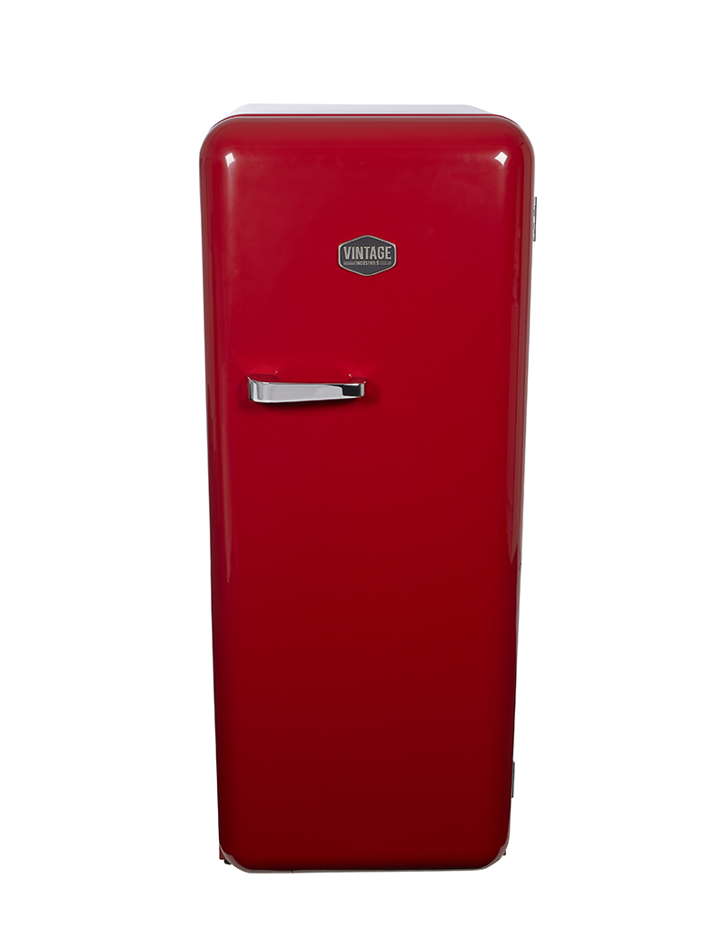 Gastro-Cool - Retro Cooler Havanna in red - VIRC330 - front view