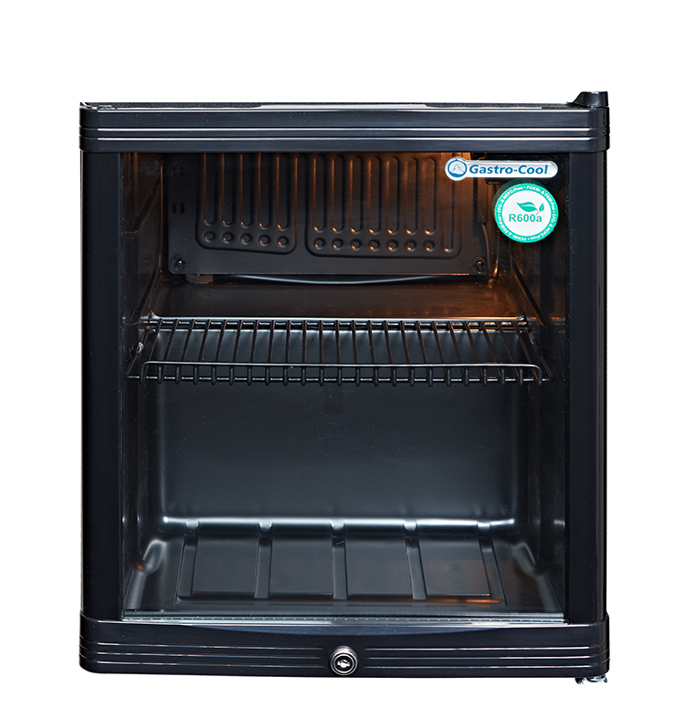 Gastro-Cool - Mini Fridge - beverage cooler - retail - black - GCKW50 front clean