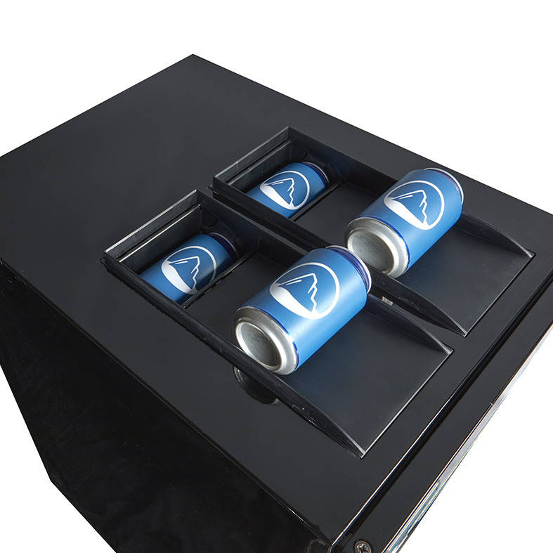 Gastro-Cool - Gastro-Cool - Can Dispensing Cooler - black - 64 cans at 330 ml - GCAP100-330 - can insertion