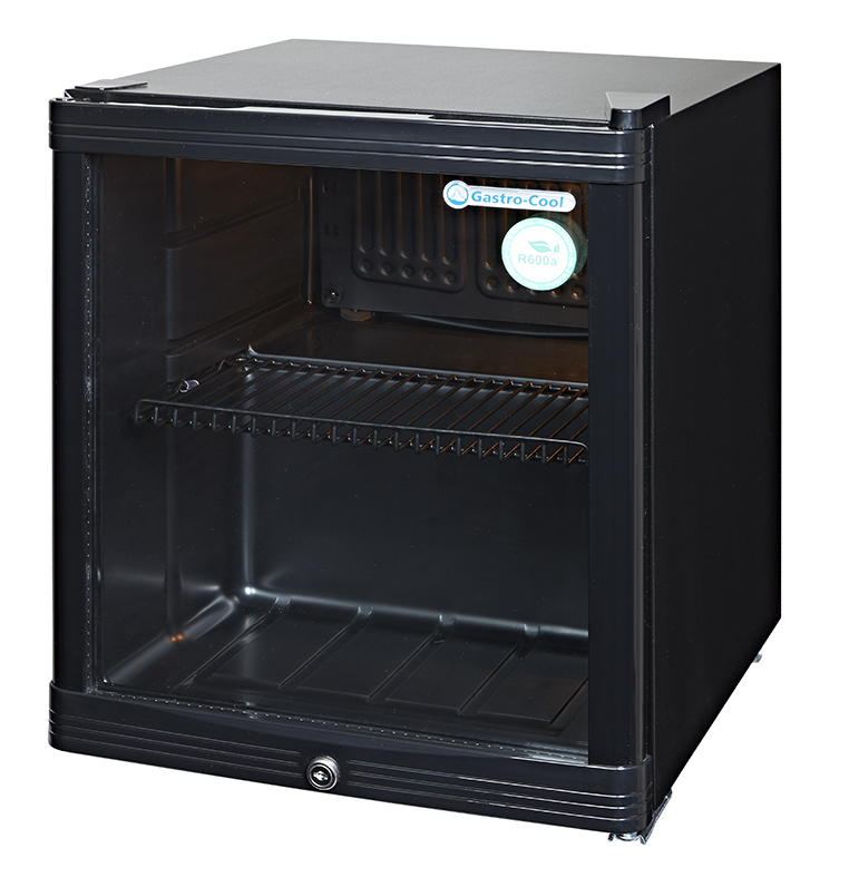 Gastro-Cool - Mini Fridge - beverage cooler - retail - black - GCKW50 - laterally empty