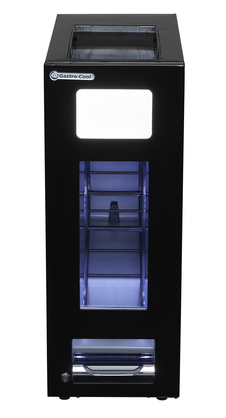 Gastro-Cool - Gastro-Cool - Can Dispensing Cooler - Black - 30 cans at 500 ml - GCAP50-500 - front view